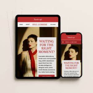 Soul Lumière – Sales Page Template