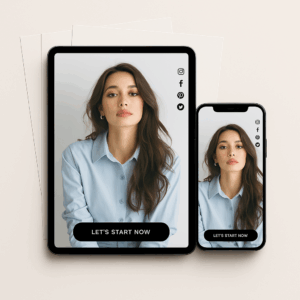 The Visionary – Link / Landing Page Template