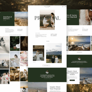 Flourish Photography Studio – Showit Website Template