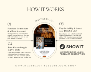 Creative By Lili — Showit Website Template
