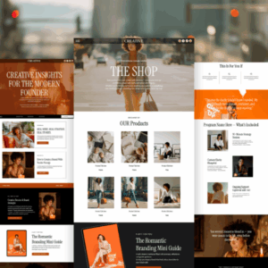 Creative By Lili — Showit Website Template