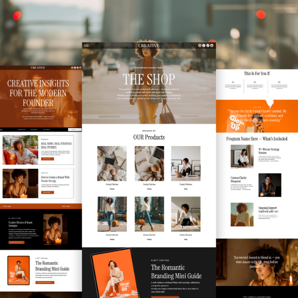 Creative By Lili — Showit Website Template - Image 5