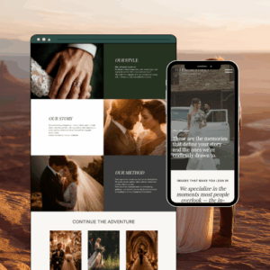 Flourish Photography Studio – Showit Website Template