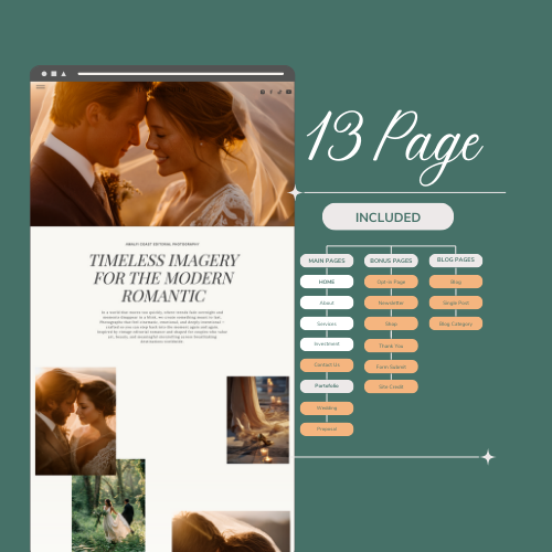 Flourish Photography Studio – Showit Website Template - Image 5