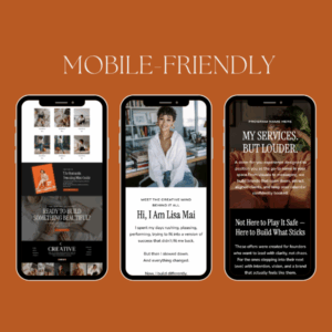 Creative By Lili — Showit Website Template